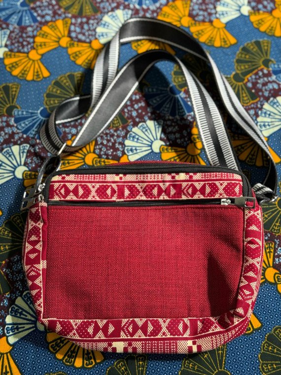 Bolso largo Rojo