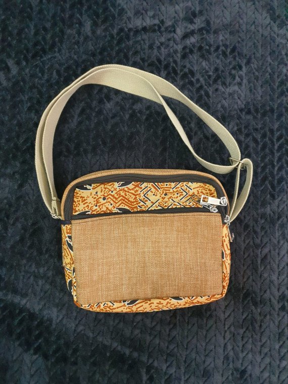 Bolso largo Camel