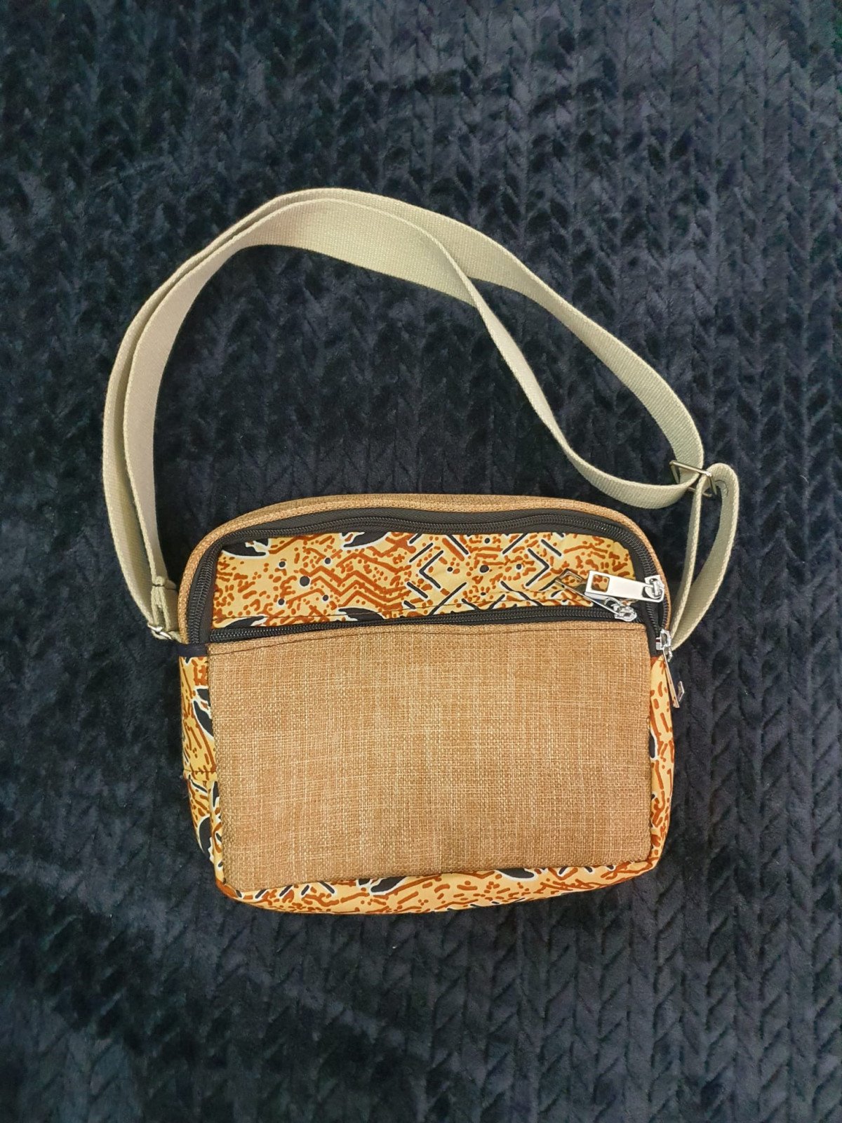 Bolso largo Camel