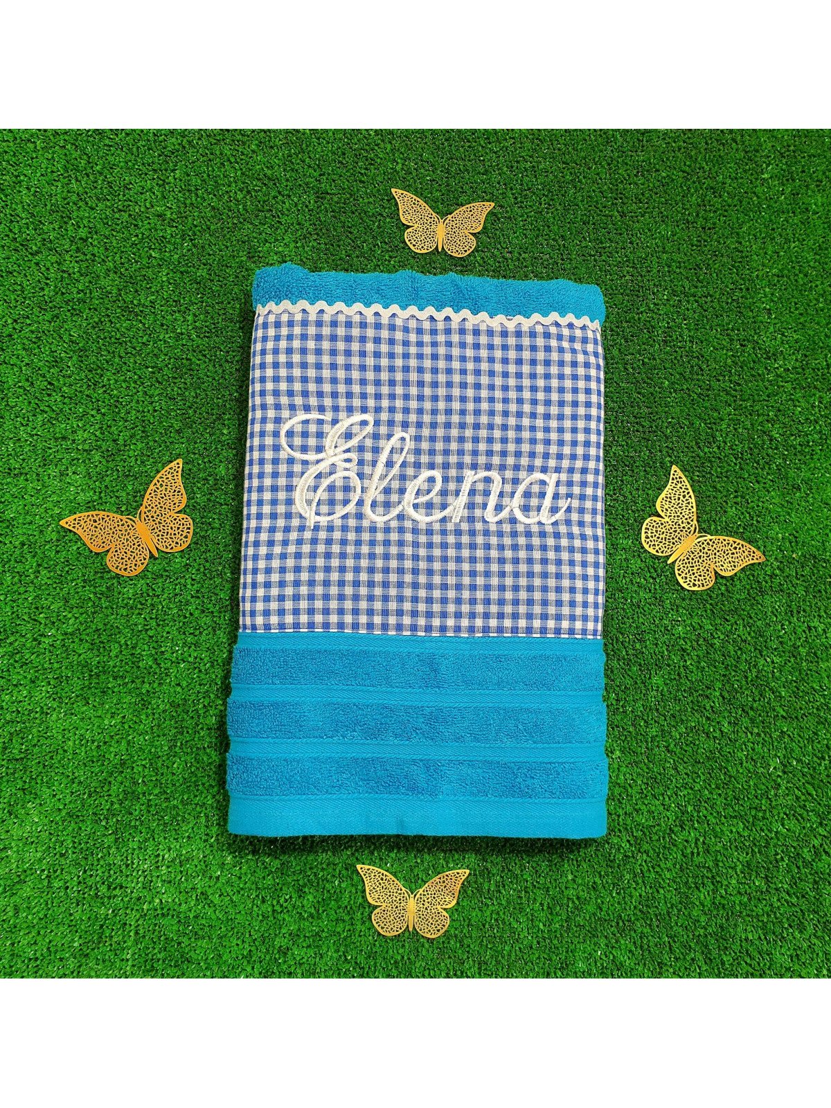 Toalla vichy , personaliza de los colores que más te guste?  :)
