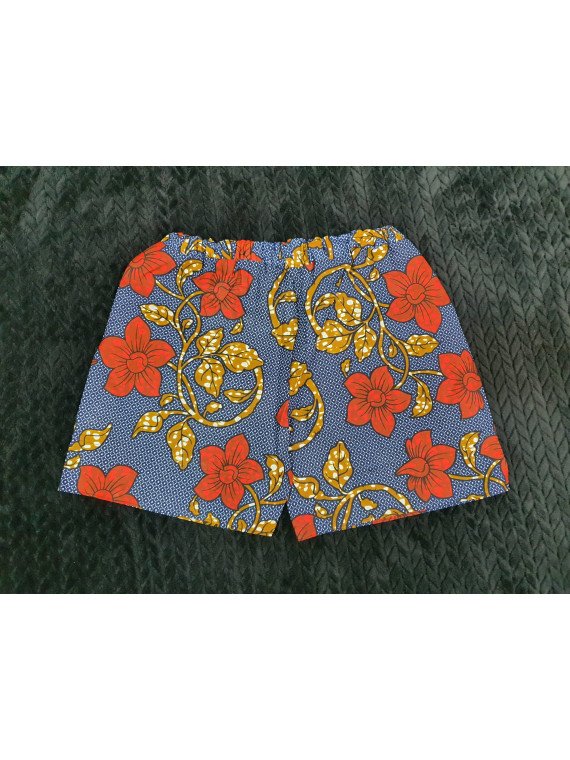 Pantalón flor rojo