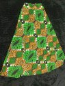 Falda larga verde