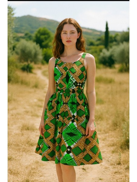 Vestido verde 1
