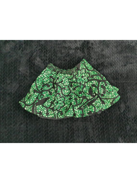 Falda verde