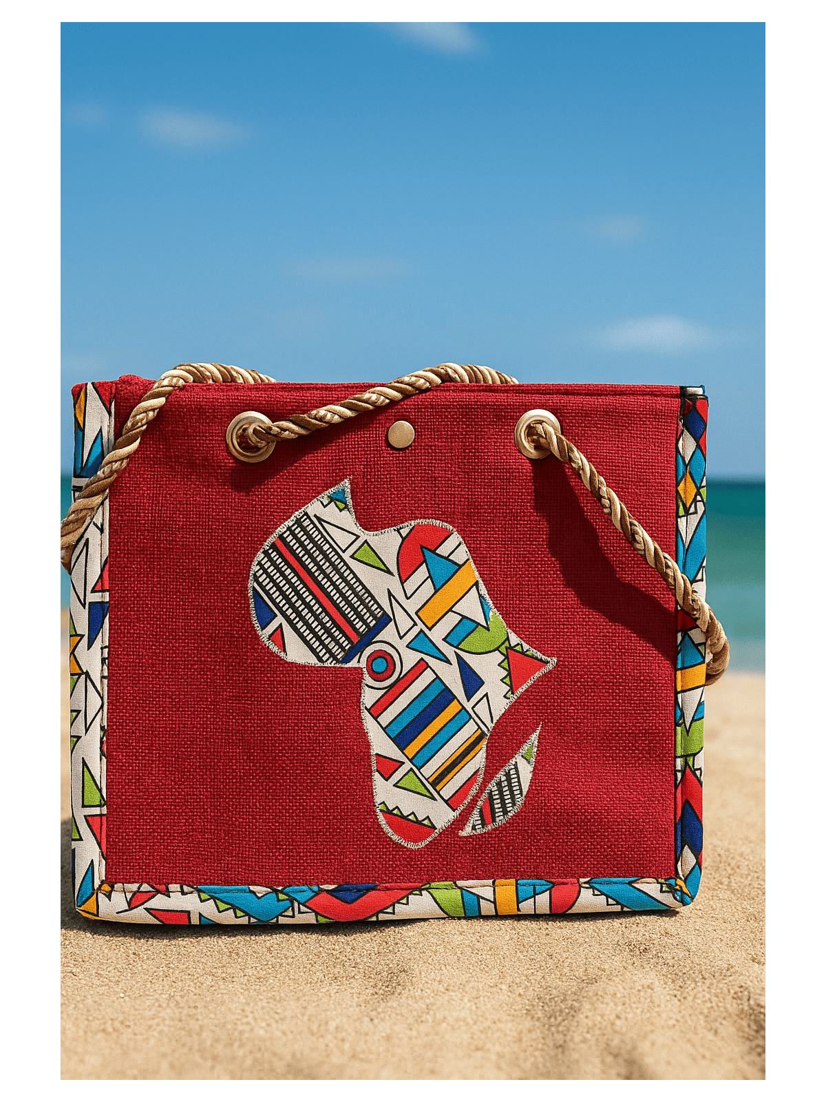Bolso Burdeos grande