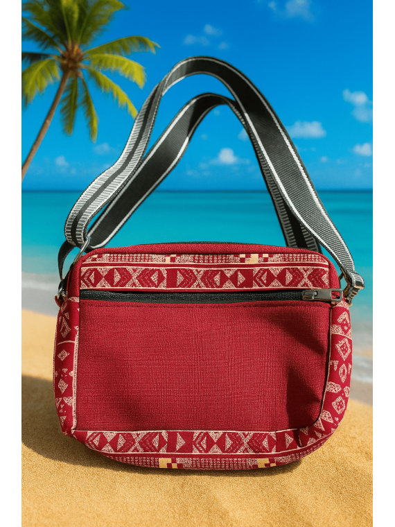 Bolso largo Rojo