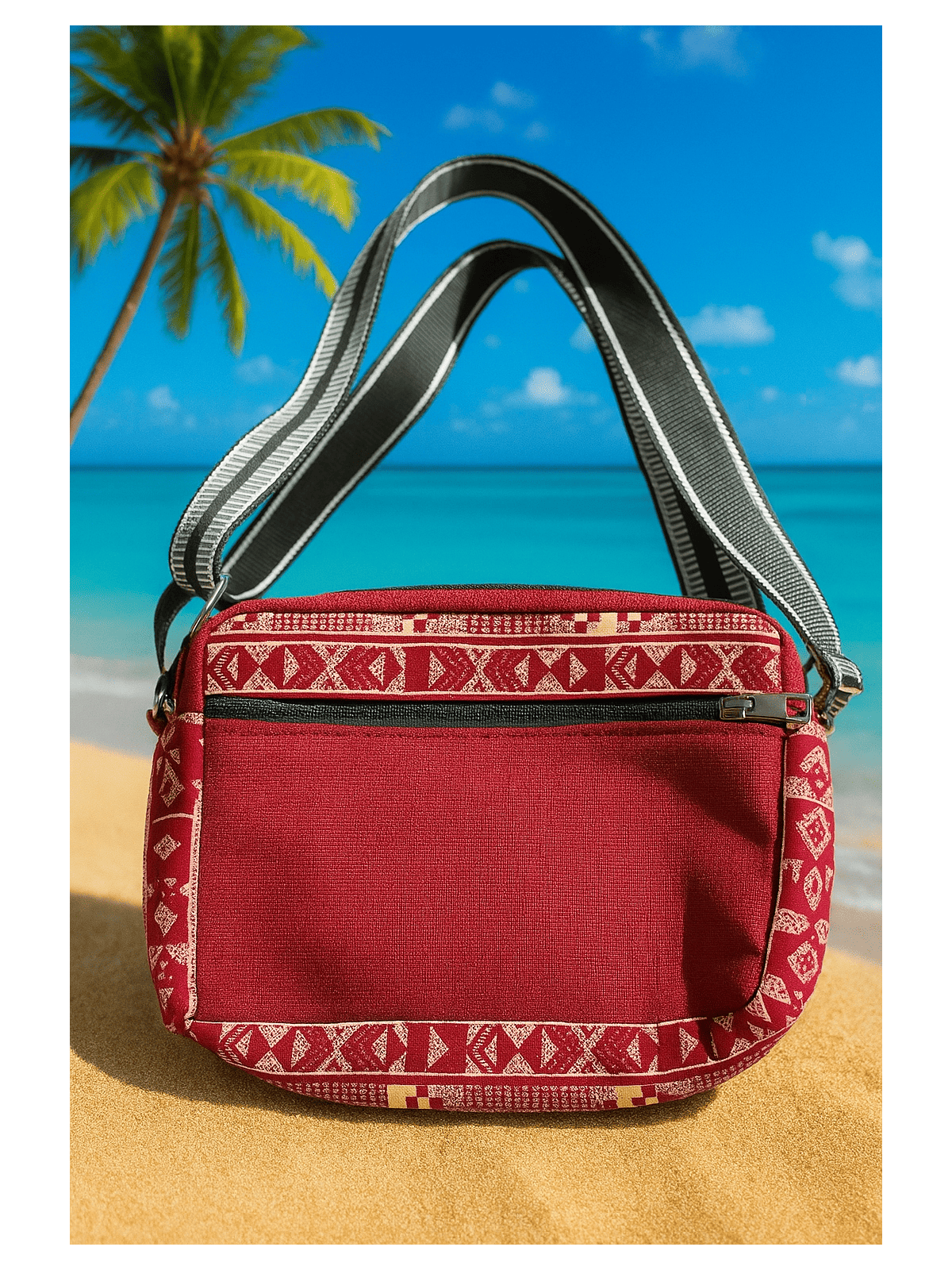 Bolso largo Rojo