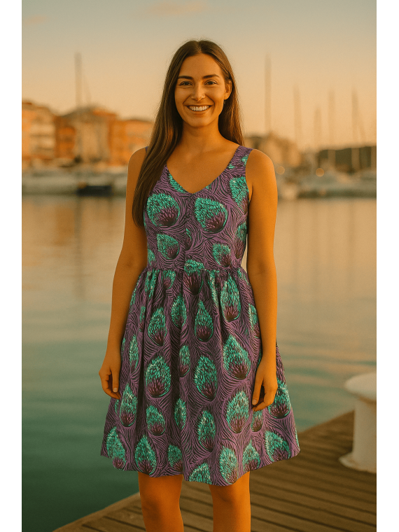 Vestido lila