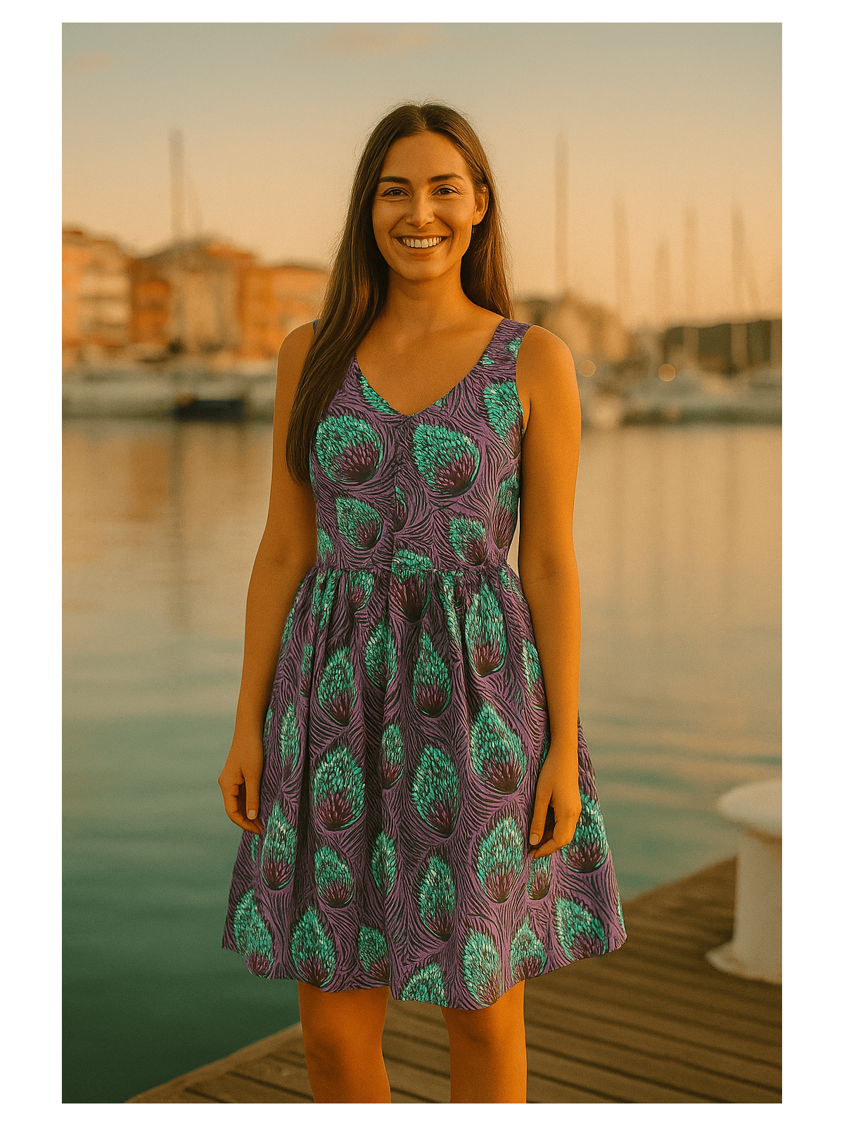 Vestido lila