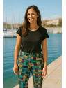 Pantalón turquesa