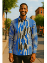 Camisa azul