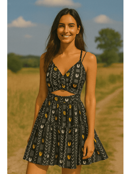 Vestido Café