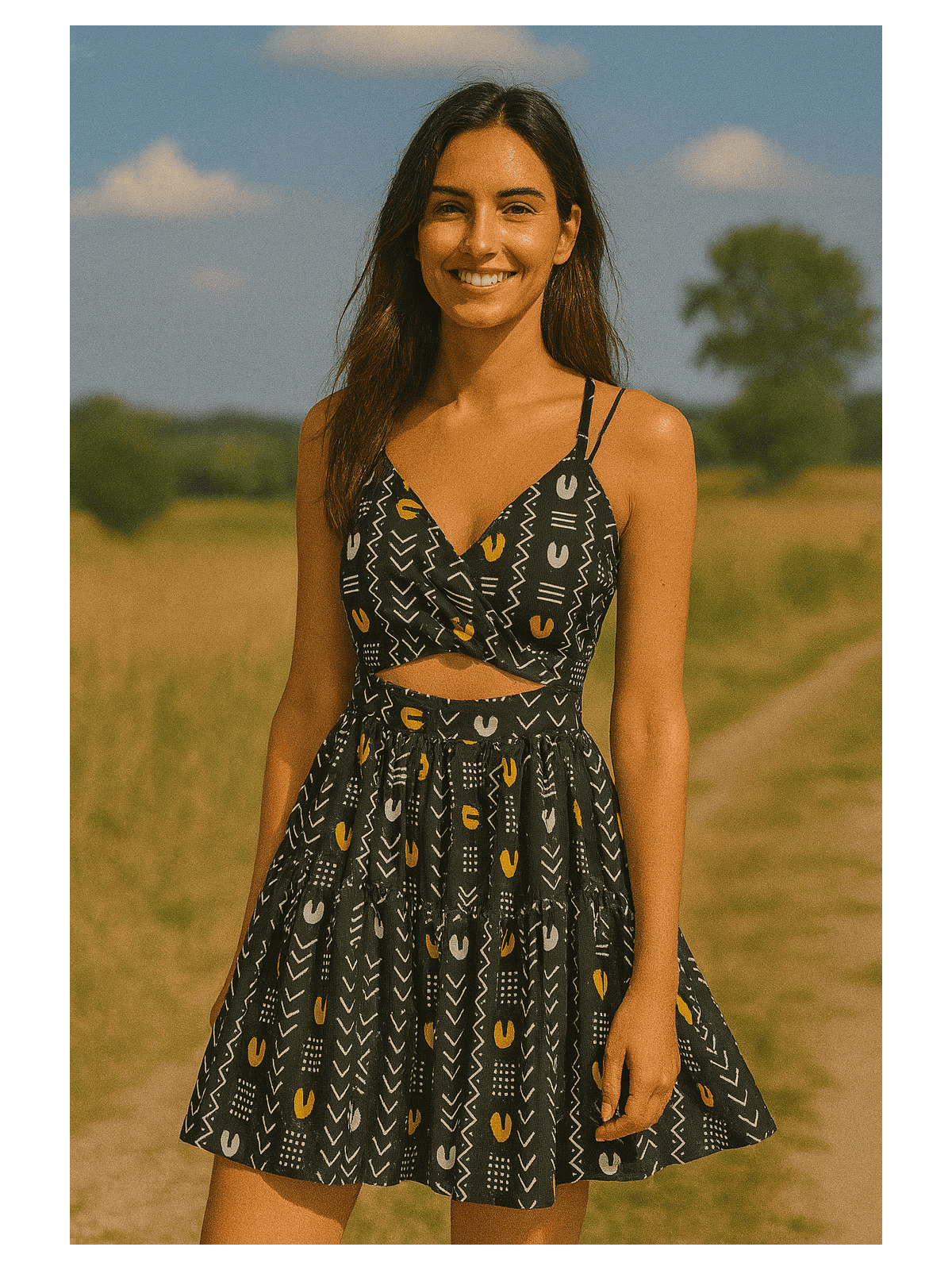 Vestido Café