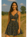 Vestido Café