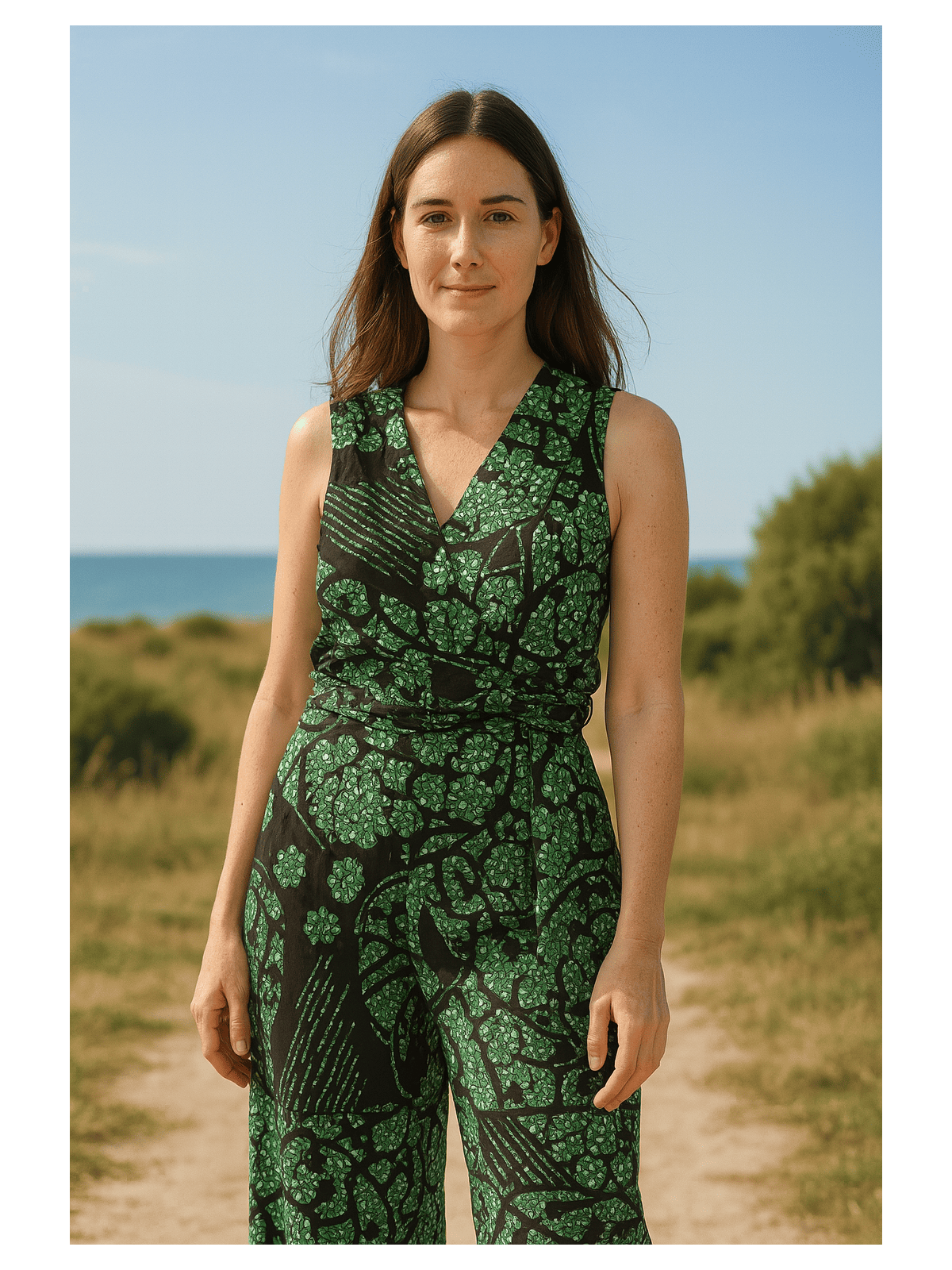 Peto corto verde